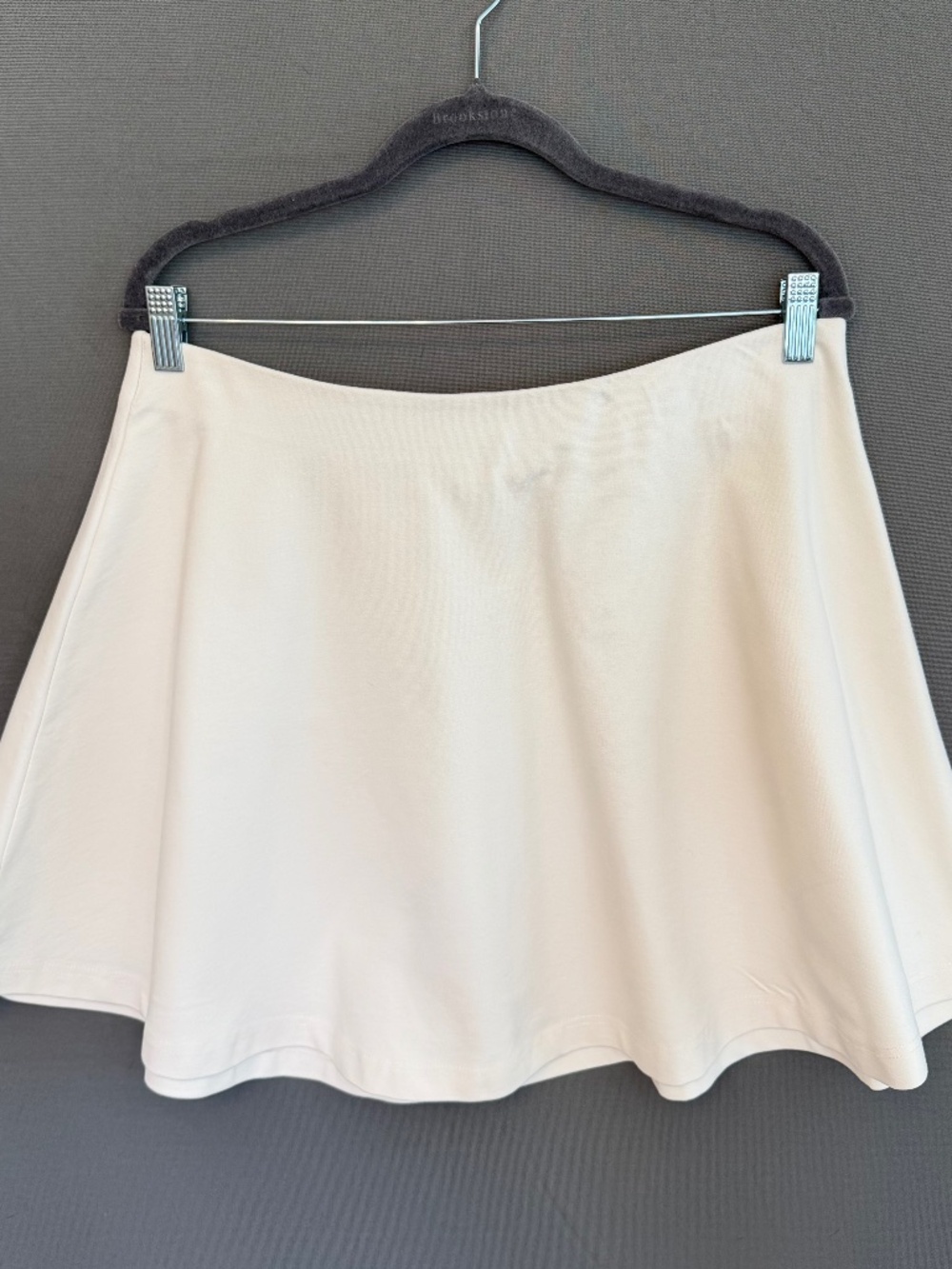 H&M Women’s Large Ivory A-line Skater Mini Skirt